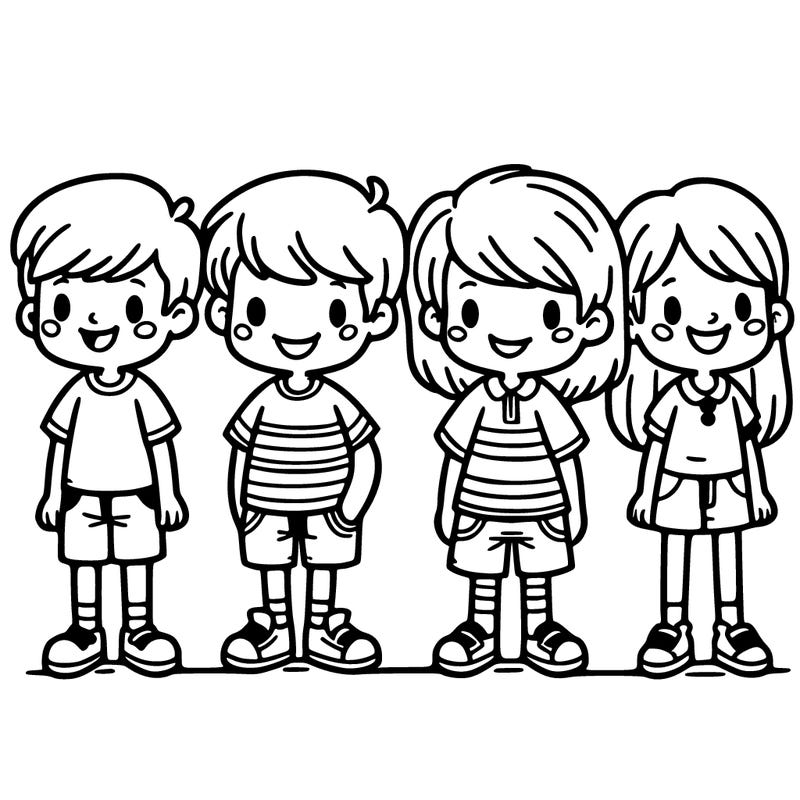five kids