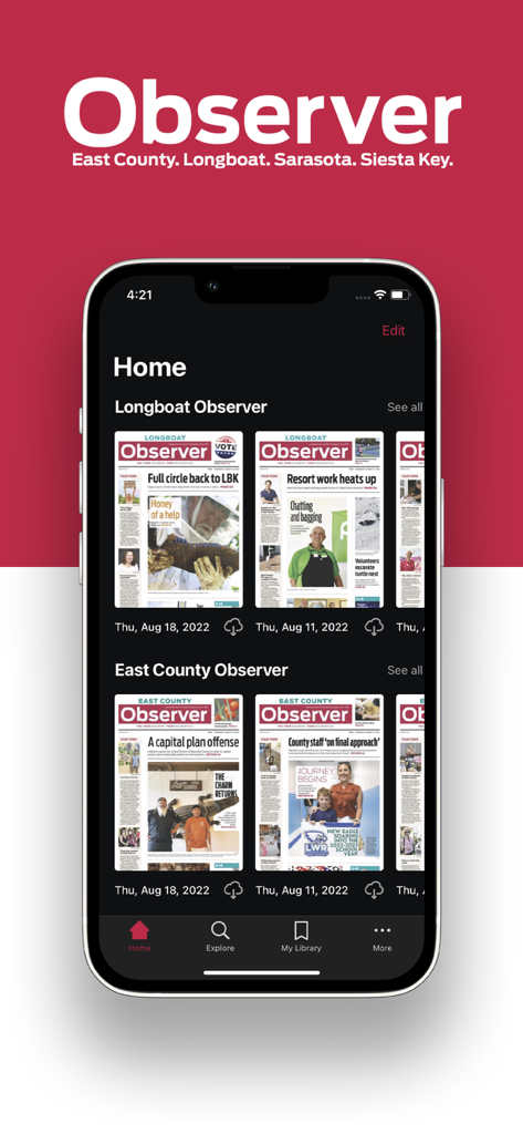 Your Observer e-paper - Magazines & Newspapers App | MWM