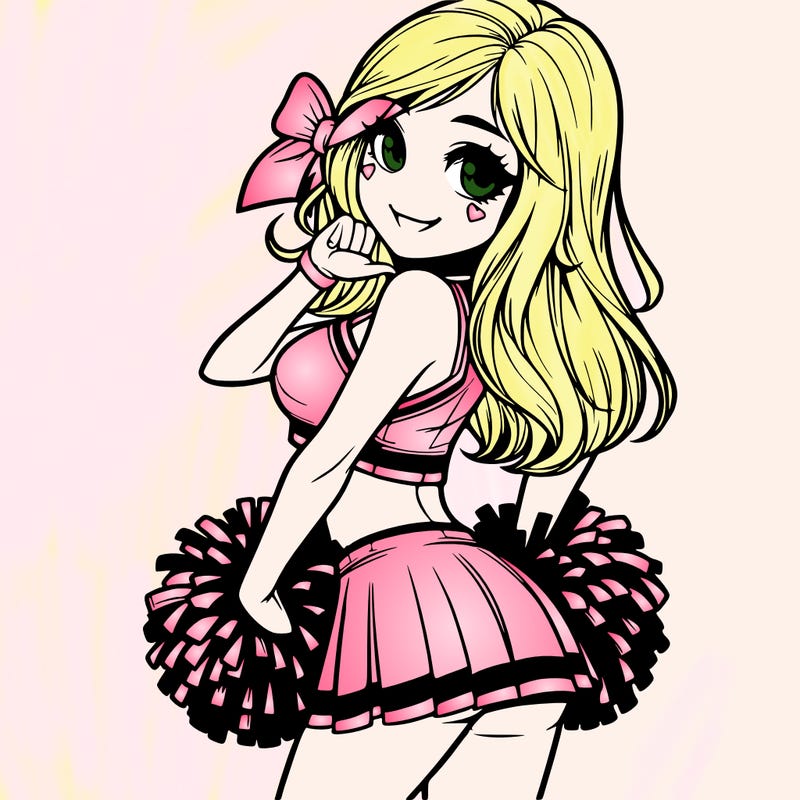 realistic cheerleader