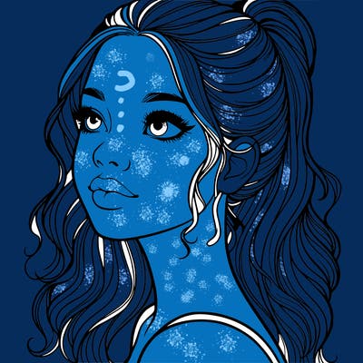 beautiful realistic girl