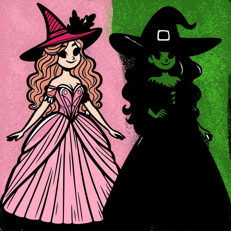 glinda and alphiba