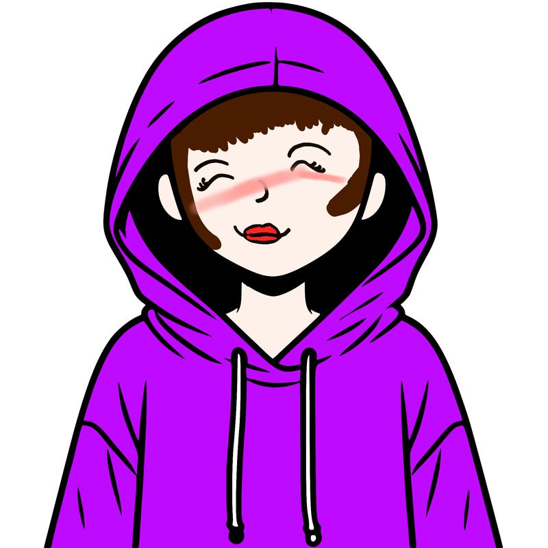 faceless girl in hoodie