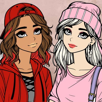 realistic teenager girls