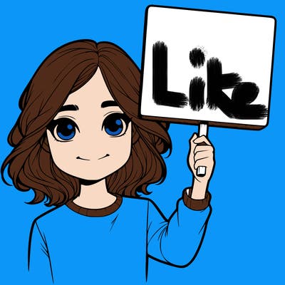 realistic girl holding up a sign