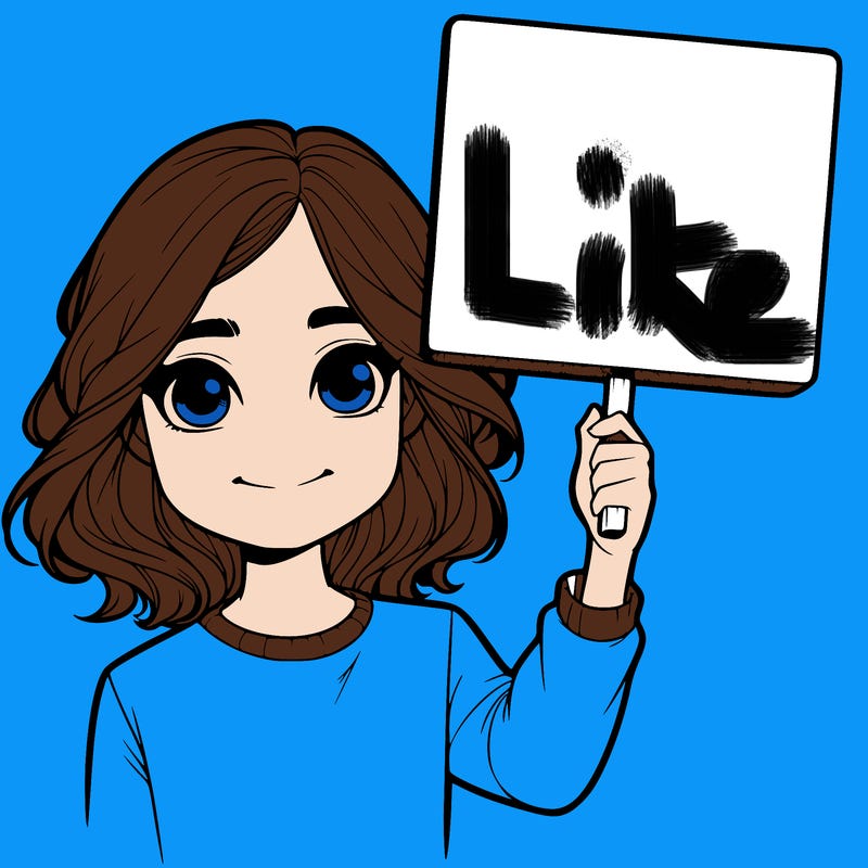 realistic girl holding up a sign