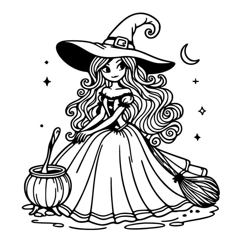 beautiful witch