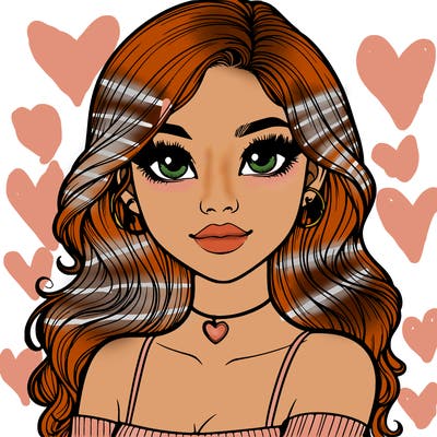 realistic pretty girl