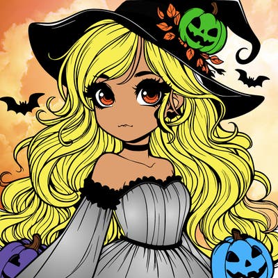 realistic girl halloween
