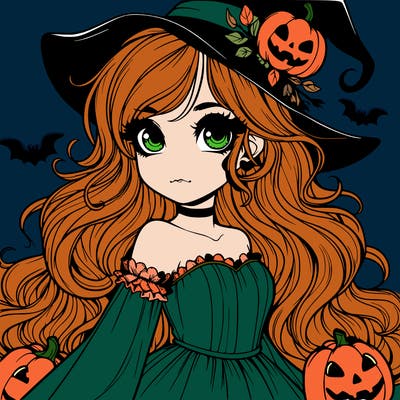 realistic girl halloween