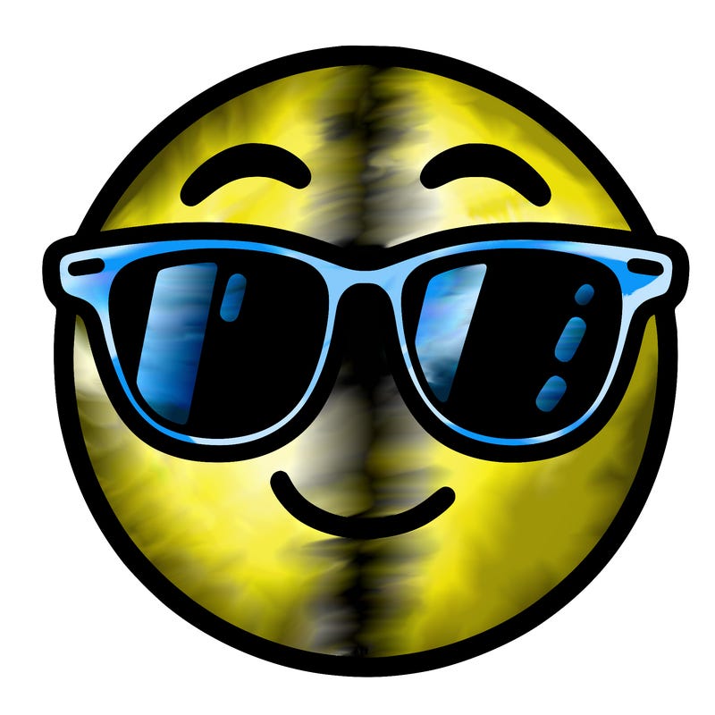emoji with sunglasses