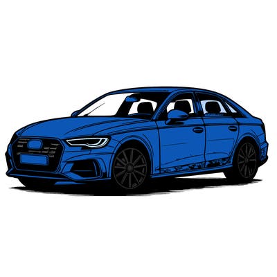 realistic car