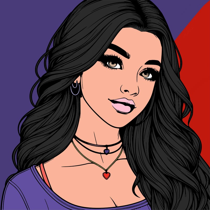 detailed realistic girl