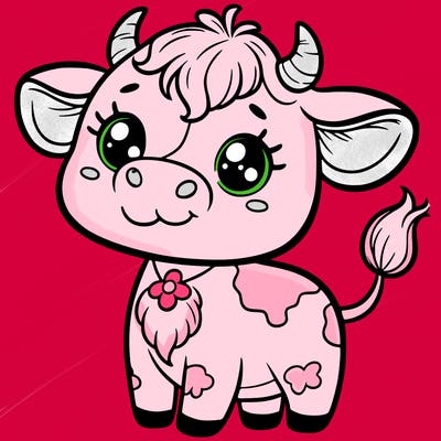 cute cow
