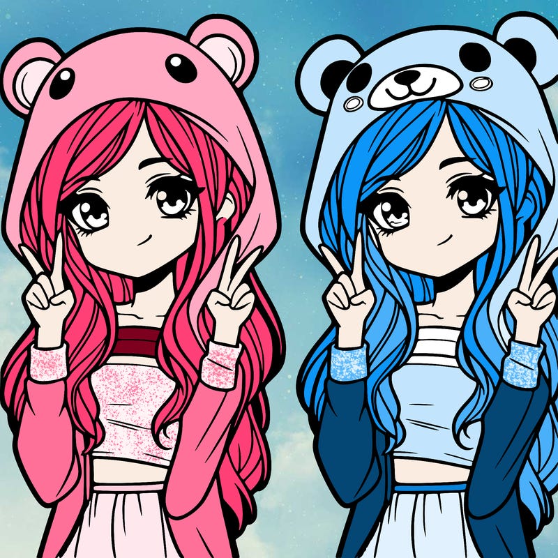 teen girl in animal costume