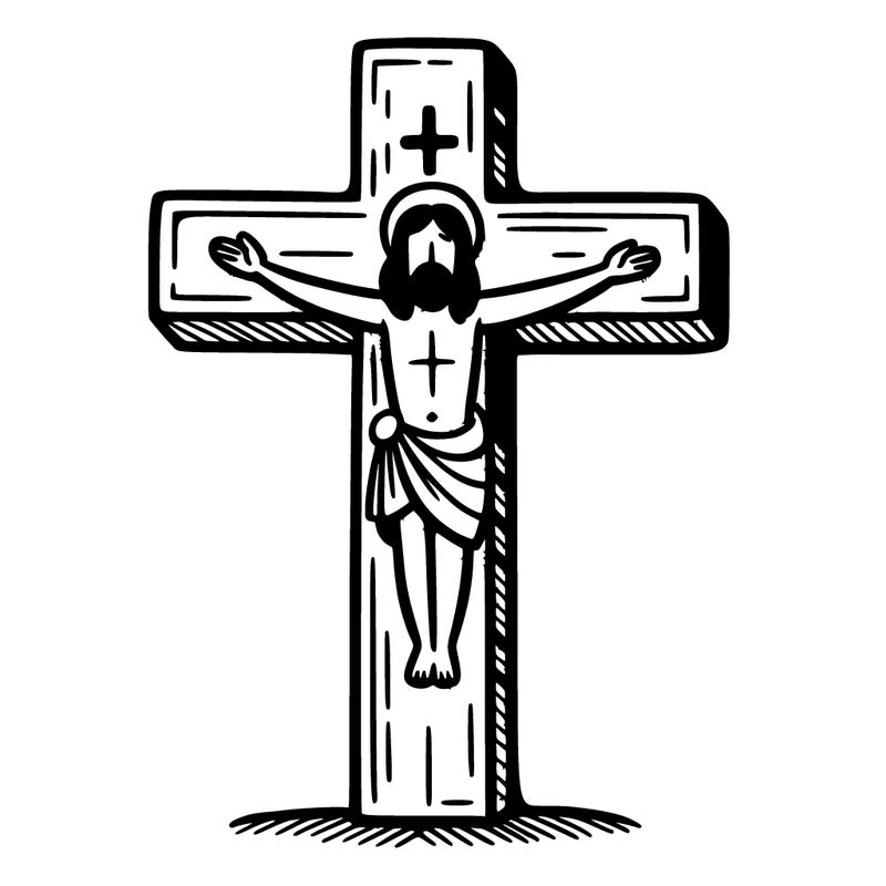cross with jesus