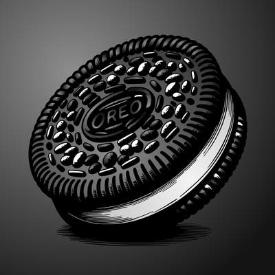 realistic oreo