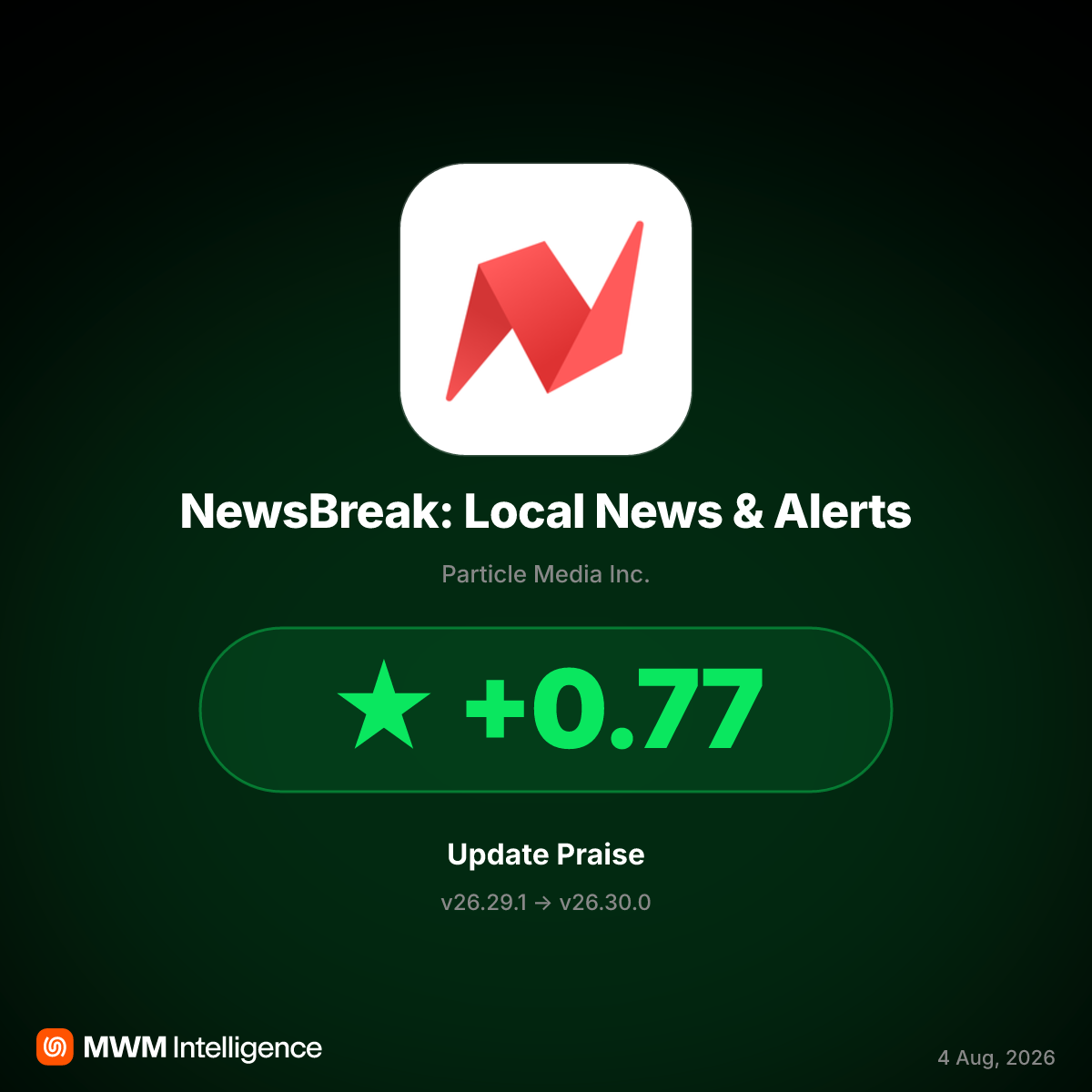 NewsBreak v26.30.0 Update Adds AI Ads, Dividing Users