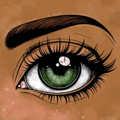 realistic eye
