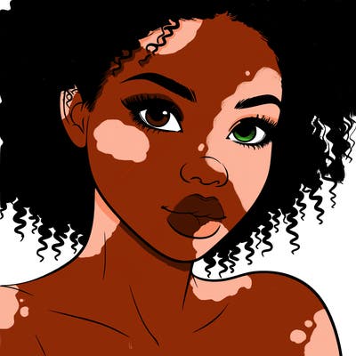realistic black girl
