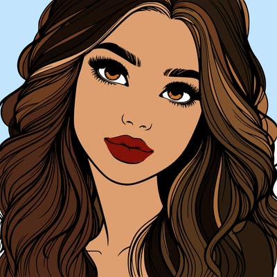 beautiful realistic girl