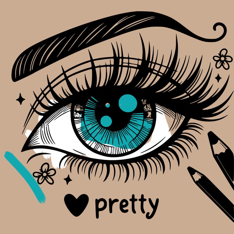 pretty eye
