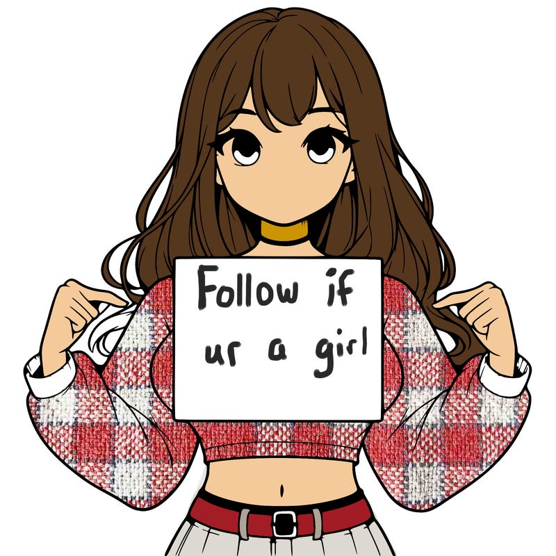 girl holding a blank sign in a long sleeve crop top
