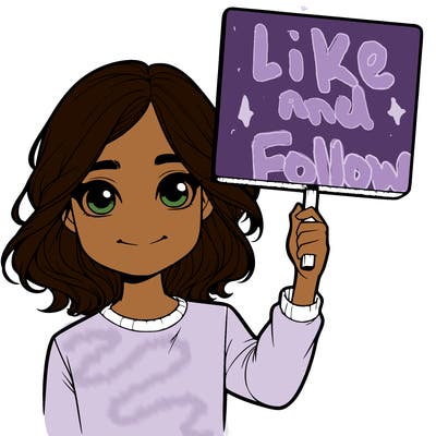 realistic girl holding up a sign
