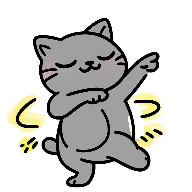 cat dancing