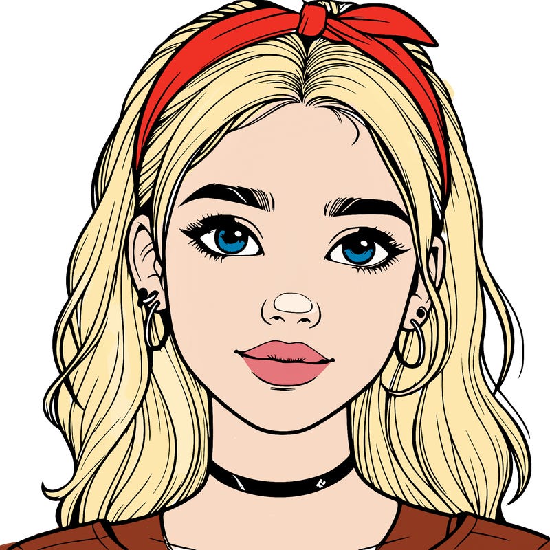 realistic teenage girl