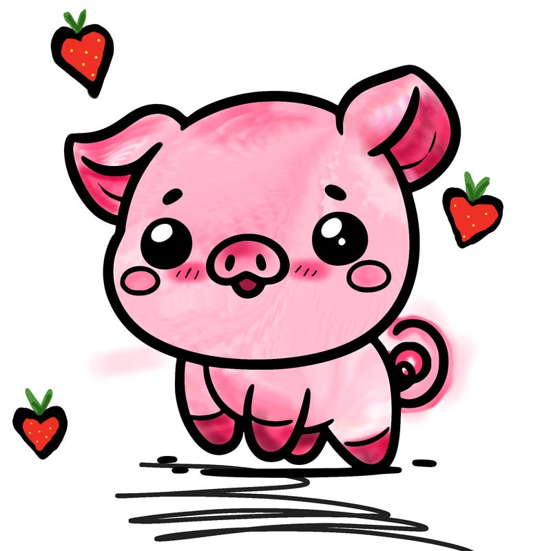 cute pig