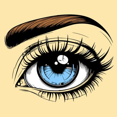 realistic eye