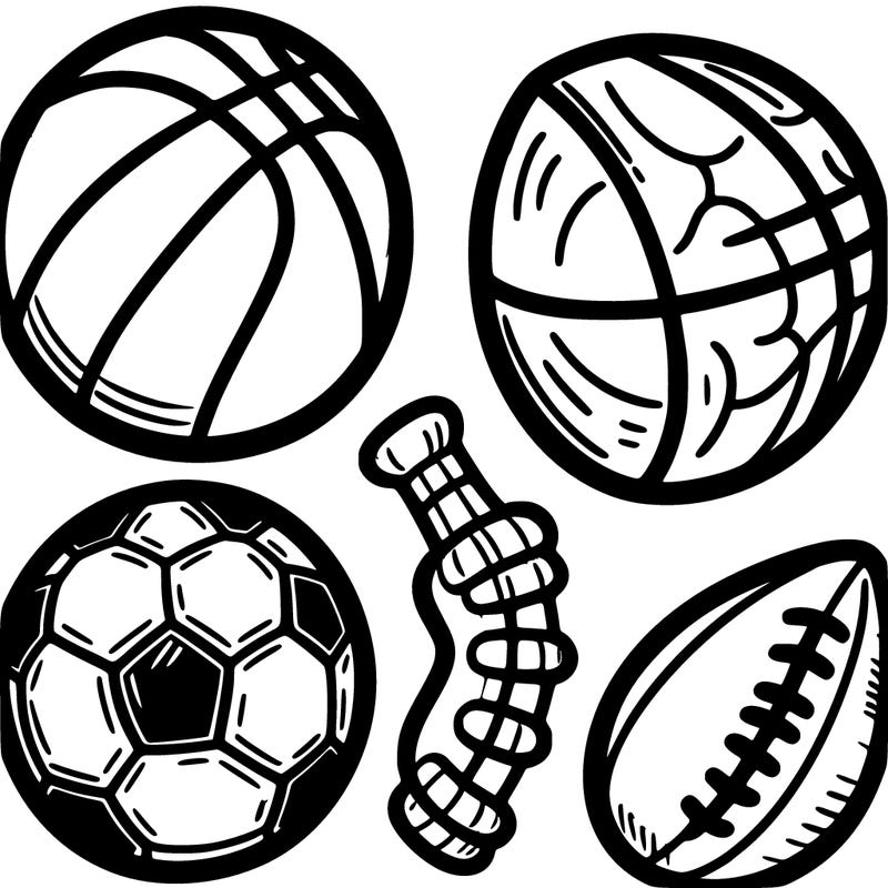 basketball soccer ball softball