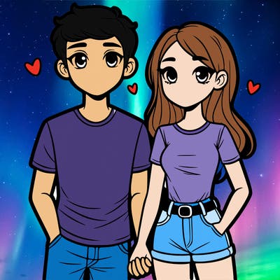 boyfriend and girlfriend