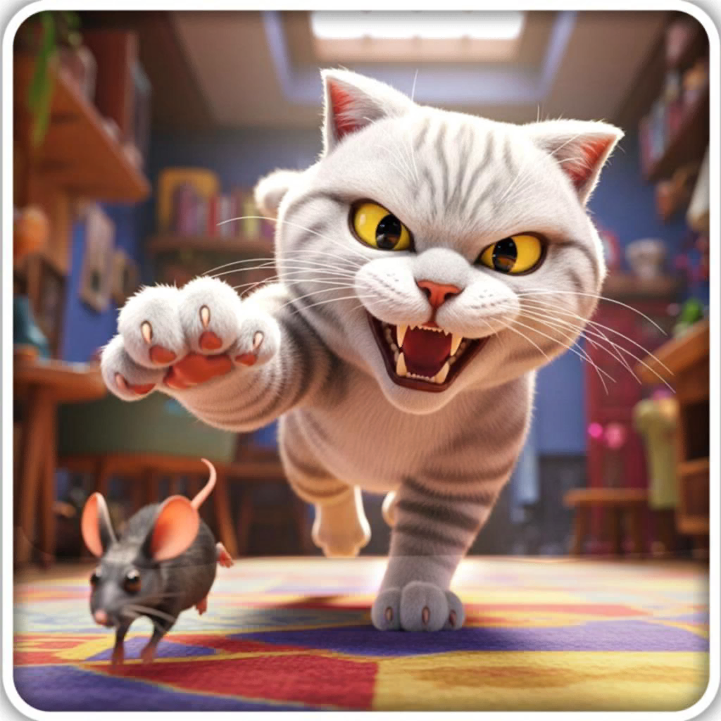 Rowdy Cat 3D - Games App | MWM