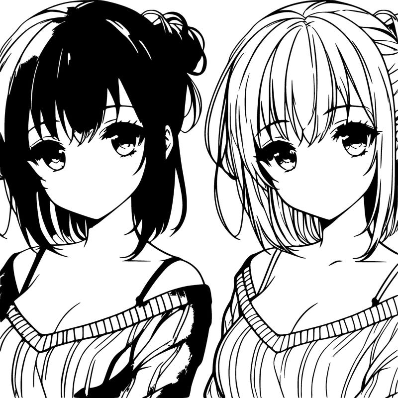 realistic anime girl