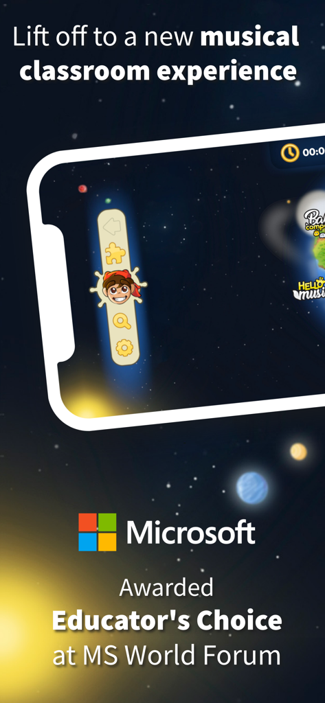 World of Music - La aplicación World of Music galardonada con Educators Choice en el Microsoft World Forum
