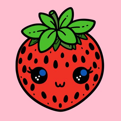 cute strawberry