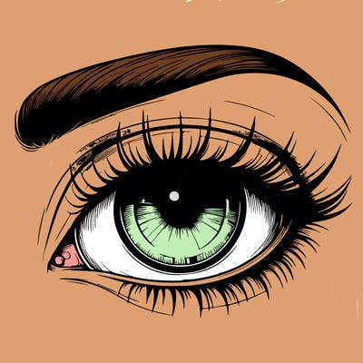 realistic eye