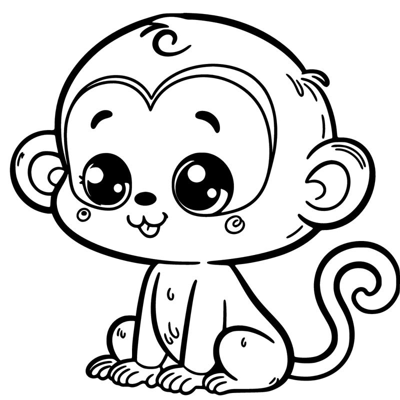 cute monkey
