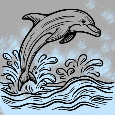dolphin jumping