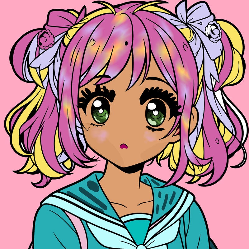 13 year old anime girl