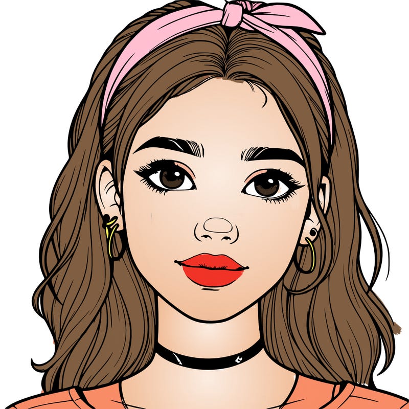 realistic teenage girl