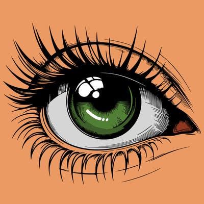 realistic eye