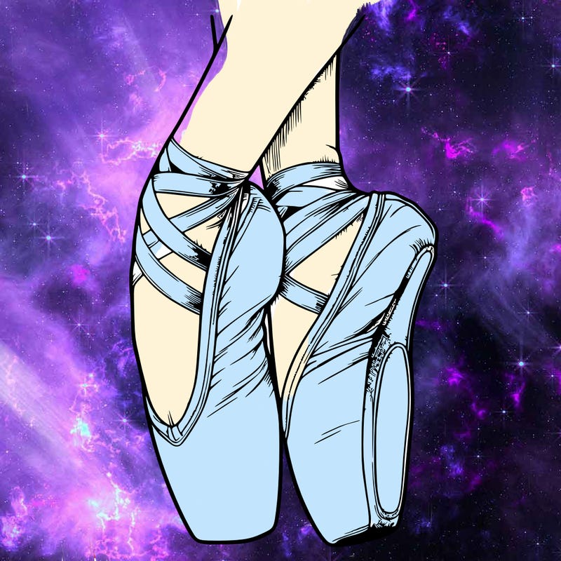 realistic point shoes ballet