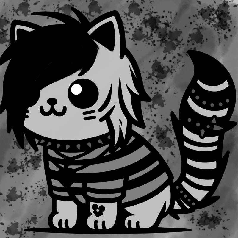 emo cat