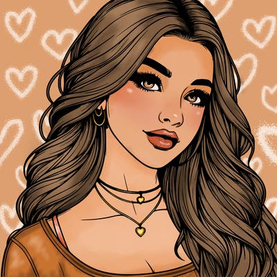 detailed realistic girl