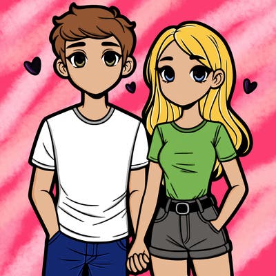 boyfriend and girlfriend