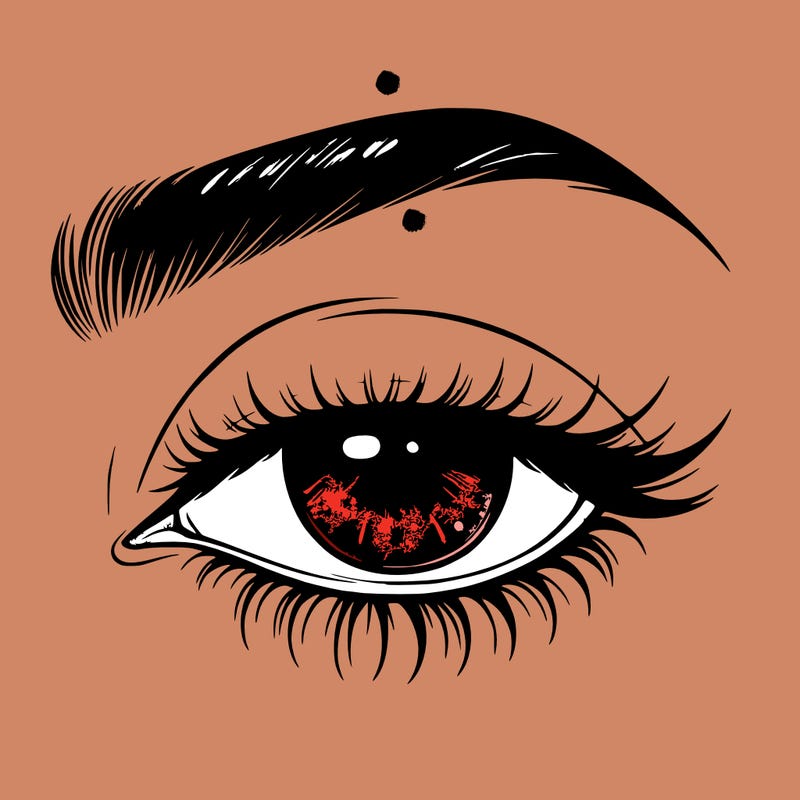 eye closed realistic