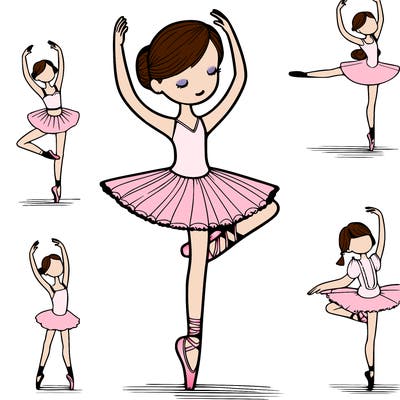 ballet dancer balancing