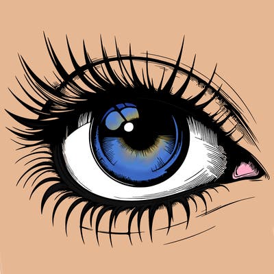 realistic eye